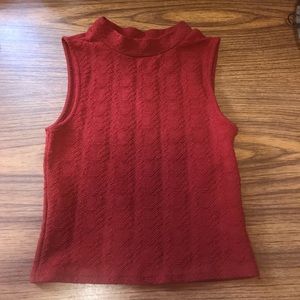 Women Turtleneck Halter Top